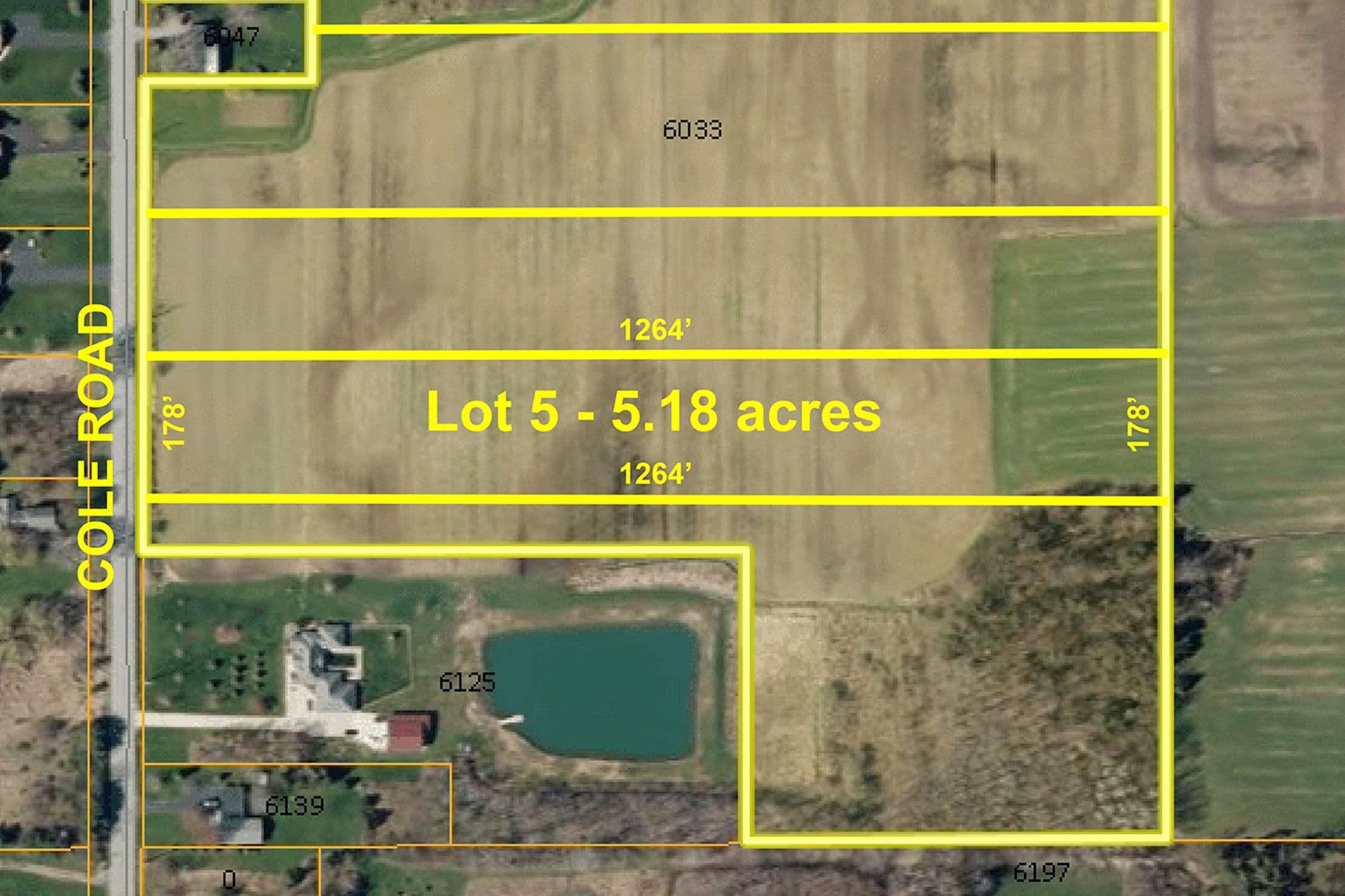 V/L Cole Road, Lot 5 Thomas Johnson Realty